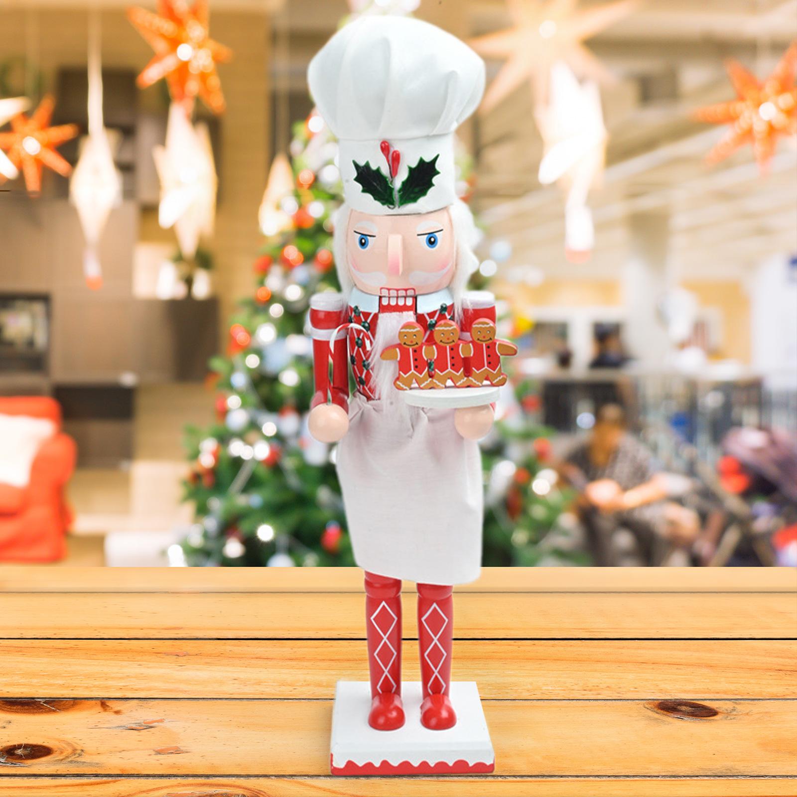 Nutcracker Figurine - Noel Fındıkkıran Heykeli, Ahşap Figür, Ev