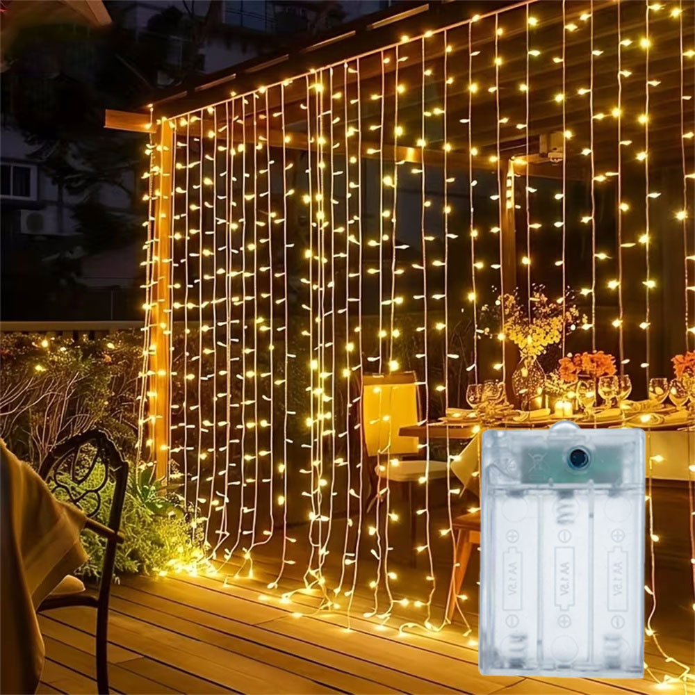 3/6m Perde LED Işık Zinciri, P - Led Fairy String Lights incelemesi ve fiyatı