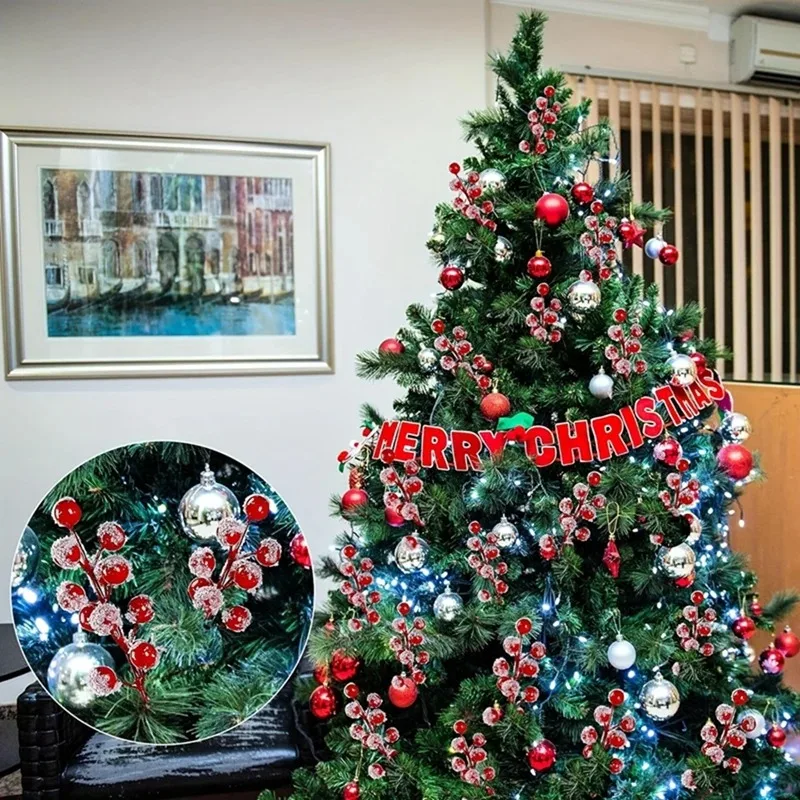 10-200 adet yapay kırmızı meyv - Christmas Tree Artificial incelemesi ve fiyatı