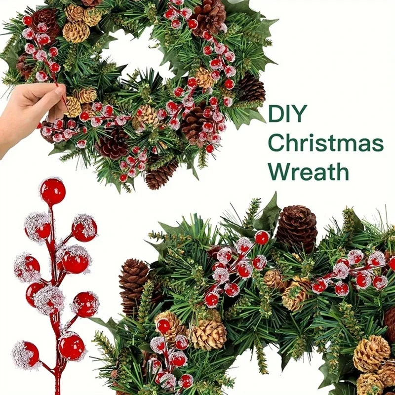 10-200 adet yapay kırmızı meyv - Christmas Tree Artificial incelemesi ve fiyatı