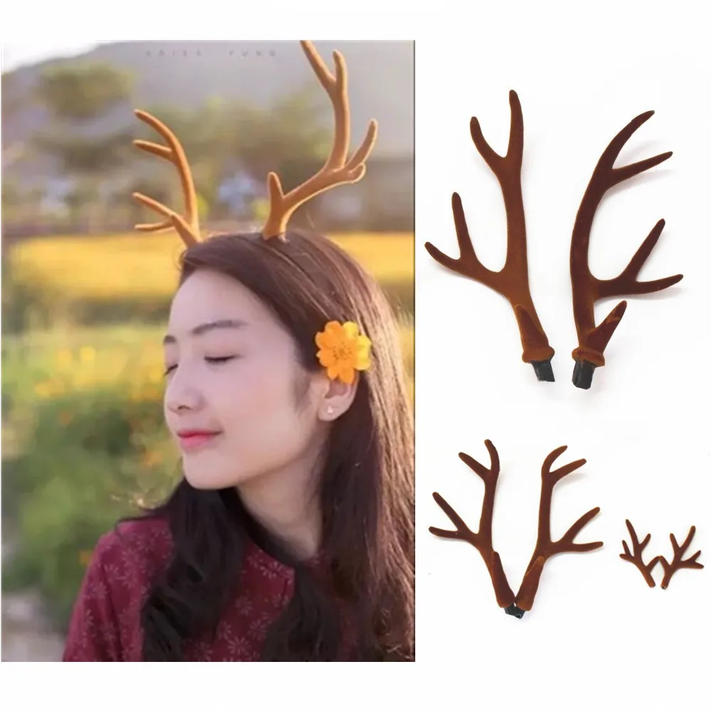 El yapımı kahverengi simülasyo - Reindeer Antlers Headband incelemesi ve fiyatı