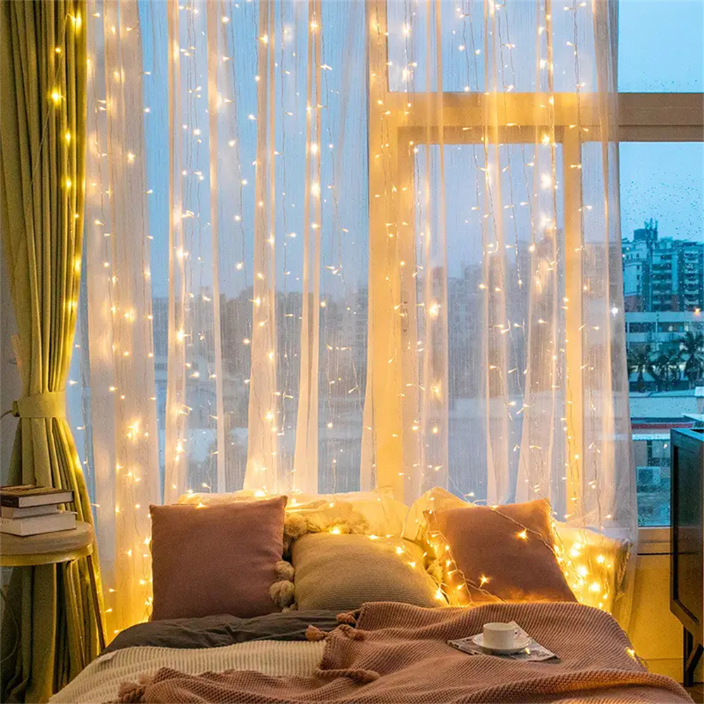 2026 Noel Ev Dekorasyonu Perde - Led Fairy String Lights incelemesi ve fiyatı
