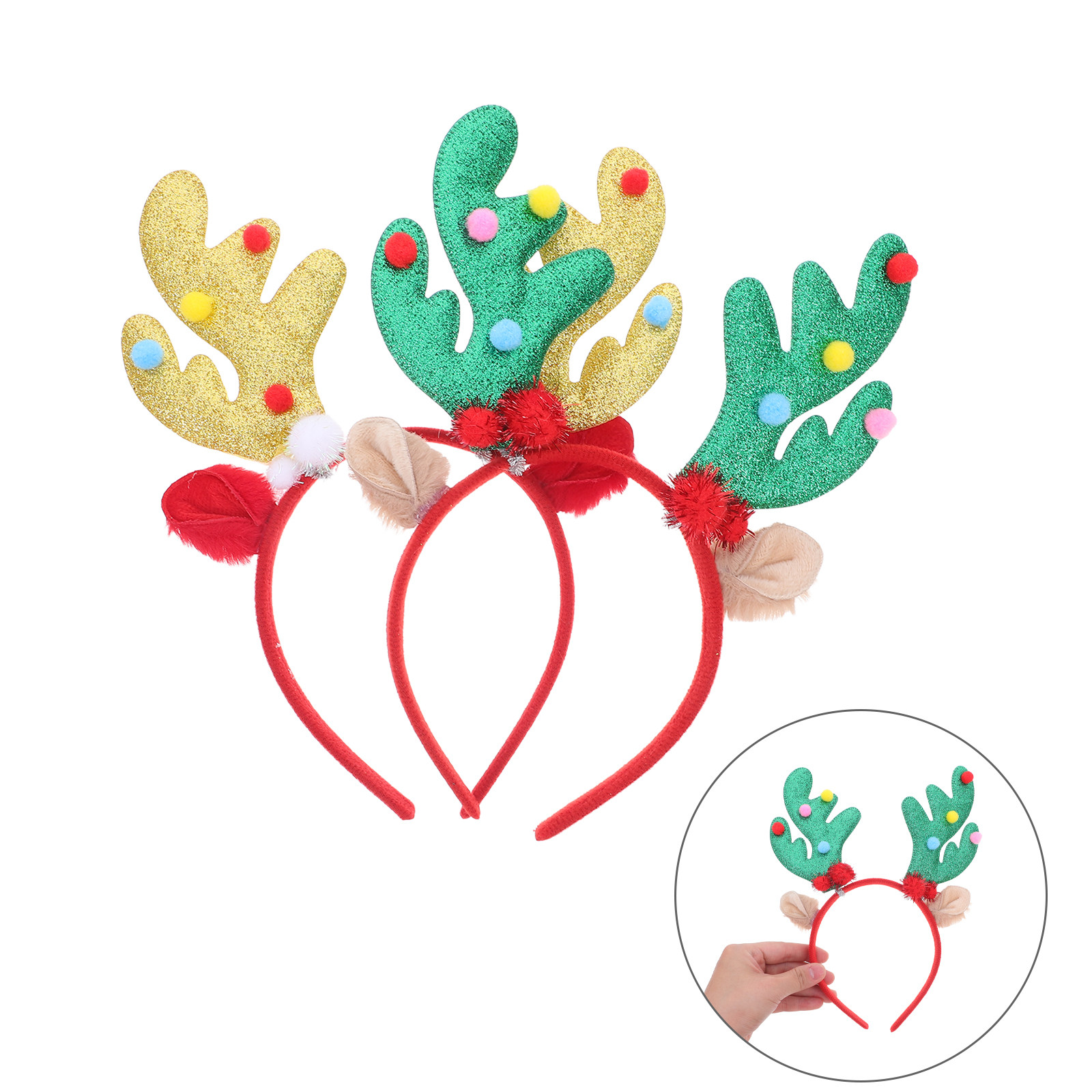 2 Adet Noel Temalı Geyik Boynu - Reindeer Antlers Headband incelemesi ve fiyatı
